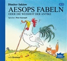 Aesop, Wilfried Gebhard, Dimiter Inkiow, Wilfried Gebhard, Jette Kaempfe, Peter Kaempfe... - Aesops Fabeln oder Die Weisheit der Antike, 2 Audio-CD (Audio book)
