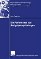 J&ouml;rg Fleischer - Die Performance von Analystenempfehlungen