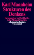 Karl Mannheim, Davi Kettler, David Kettler, Volker Meja, Nico Stehr - Strukturen des Denkens