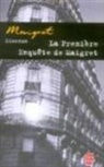 Georges Simenon, Georges Simenon, Georges (1903-1989) Simenon, Simenon-g - La premi&egrave;re enqu&ecirc;te de Maigret