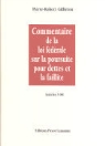 Commentaire de la loi f&eacute;d&eacute;rale sur la poursuite pour dettes et la faillite - Bd. 1: Partie g&eacute;n&eacute;rale. Titres premier et deuxi&egrave;me. Articles 1-88