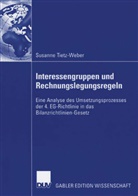 Susanne Tietz-Weber - Die Einflussnahme von Interessengruppen auf die Entwicklung von Rechnungslegungsregeln