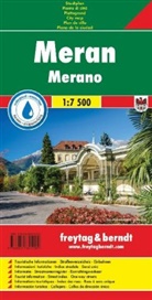 Freytag-Berndt und Artaria KG, Freytag-Bernd und Artaria KG, Freytag-Berndt und Artaria KG - Freytag & Berndt Stadtplan Meran / Merano