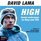 David Lama, Pascal Breuer, David Lama, Pascal Sprecher: Breuer - High, 2 Audio-CDs (H&ouml;rbuch)