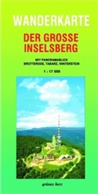 Lutz Gebhardt - Wanderkarte Der große Inselsberg