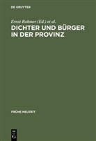 Erns Rohmer, Ernst Rohmer, Verweyen, Verweyen, Theodor Verweyen - Dichter und B&uuml;rger in der Provinz