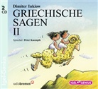 Peter Kaempfe, Dimiter Inkiow - Griechische Sagen, 2 Audio-CDs. Tl.2 (Audio book)