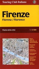Touring Club Italiano Stadtpl&auml;ne: Florenz. Firenze. Florence
