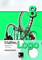 Dagma Beyer, Dagmar Beyer, Heik Etzold, Heiko Etzold, Eva Fischer, Daniel Graf... - Mathe.Logo: Mathe.Logo Regelschule Th&uuml;ringen AH 8, m. 1 Buch