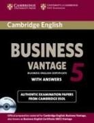 CAMBRIDGE ESOL - Cambridge BEC Vantage 5 Student Pack : Student Book with Answers and
