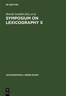 Jen Erik Mogensen, Jens Erik Mogensen, Henrik Gottlieb, Jens Erik Mogensen, Arne Zettersten - Symposium on Lexicography X