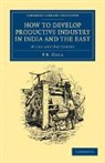 P. R. Cola, Cola P. R. - How to Develop Productive Industry in India and the East