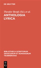 Theodor Bergk, Otto Crusius, Eduardus Hiller - Anthologia lyrica