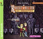 Anu Stohner, Katharina Thalbach - Robert und die Ritter - Das Burggespenst, 2 Audio-CDs (Audio book)