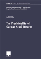 Judith Kl&auml;hn - The Predictabilty of German Stock Returns