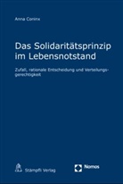 Anna Coninx - Das Solidarit&auml;tsprinzip im Lebensnotstand