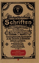 Franz Endress - Handgeschriebene Schriften
