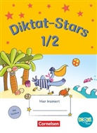 Auer, Mari Auer, Maria Auer, Johanna Schmidt-B&uuml;ttner, Kornelia Winkelmeyr, Maria Auer... - Diktat-Stars (TING-Ausgabe): Diktat-Stars - BOOKii-Ausgabe - 1./2. Schuljahr