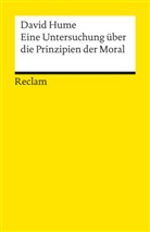 David Hume, David Hume, Gerhard Streminger, Gerhar Streminger, Gerhard Streminger - Eine Untersuchung &uuml;ber die Prinzipien der Moral