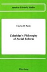 Charles De Paolo, De Paolo Charles, Charles De Paolo - Coleridge's Philosophy of Social Reform