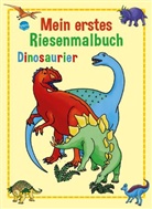 Brigitta Nicolas, Birgitta Nicolas, Brigitta Nicolas - Mein erstes Riesenmalbuch, Dinosaurier