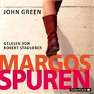 John Green, Robert Stadlober - Margos Spuren, 4 Audio-CD (Audio book)