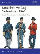 Ron Field, Field Ron, Adam Hook, Adam (Illustrator) Hook, Hook Adam - Lincoln's 90-Day Volunteers 1861