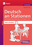 Manuela Frank - Deutsch an Stationen SPEZIAL: Texte schreiben 3/4