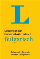 Redaktio Langenscheidt, Redaktion Langenscheidt, Redaktion von Langenscheidt - Bulgarisch-Deutsch / Deutsch-Bulgarisch