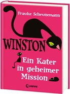 Frauke Scheunemann, Loewe Kinderb&uuml;cher, Loewe Kinderb&uuml;cher - Winston (Band 1) - Ein Kater in geheimer Mission