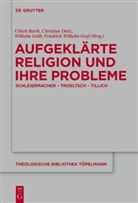 Bart, Ulrich Barth, DAN, Christia Danz, Christian Danz, Wilhelm Gr&auml;b... - Aufgekl&auml;rte Religion und ihre Probleme