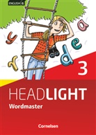 Ursula Fleischhauer, Uschi Fleischhauer, Ursula Fleischhauer - English G Headlight, Allgemeine Ausgabe - 3: English G Headlight - Allgemeine Ausgabe - Band 3: 7. Schuljahr, Wordmaster mit L&ouml;sungen - Vokabellernbuch