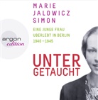 Marie Jalowicz Simon, Marie Jalowicz-Simon, Nicolette Krebitz - Untergetaucht, 7 Audio-CD (Audio book)