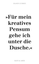 Mason Currey - Musenk&uuml;sse