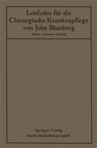 Blumber, Joh Blumberg, John Blumberg, Hildebrand, Otto Hildebrand - Leitfaden f&uuml;r die Chirurgische Krankenpflege