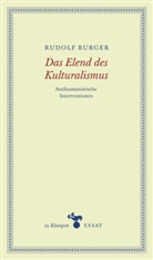 Rudolf Burger, Ann Hamilton, Anne Hamilton - Das Elend des Kulturalismus