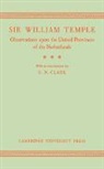 William Temple, Temple William - Observations Upon the United Provinces of the Netherlands
