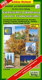 Doktor Barthel Karten: Doktor Barthel Karte S&auml;chsischer Jakobsweg an der Frankenstra&szlig;e