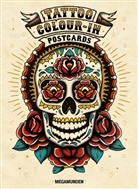 Megamunden, Oliver Munden, Megamunden - Tattoo Colour-In Postcards