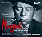 Georges Simenon, Hans Clarin, Paul Dahlke, Horst Frank, Klausj&uuml;rgen Wussow - Maigret, Die besten F&auml;lle, 5 Audio-CDs (Audiolibro)