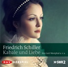 Friedrich Schiller, Friedrich von Schiller, Gert Westphal - Kabale und Liebe, 2 Audio-CDs (Hörbuch)
