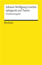 Johann Wolfgang Goethe, Johann Wolfgang von Goethe, R&uuml;dige Nutt-Kofoth, R&uuml;diger Nutt-Kofoth, R&uuml;diger Nutt-Kofoth - Iphigenie auf Tauris. Kritische Studienausgabe