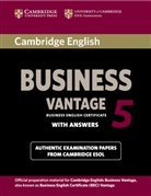 CAMBRIDGE ESOL - Cambridge BEC Vantage 5 Student Book with Answers