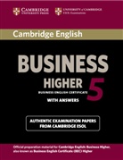 CAMBRIDGE ESOL - Cambrige BEC Higher 5 Student Book with Answers