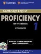 CAMBRIDGE ESOL - Cambridge English Proficiency 1 Student Pack : Student Book with