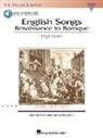 Richard (CRT)/ Stolen Walters, Hal Leonard Corp - English Songs: Renaissance to Baroque