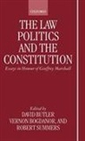David (Fellow Butler, David Bogdanor Butler, Vernon Bogdanor, Vernon (Professor of Government Bogdanor, Bogdanor Vernon, David Butler... - Law, Politics, and the Constitution