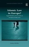 Andrea Bchler, Andrea Buchler, Andrea B'Uchler, Andrea B&uuml;chler - Islamic Law in Europe?