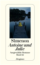 Georges Simenon - Ausgewählte Romane in 50 Bänden - Bd. 32: Antoine und Julie