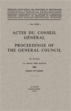 Randall, S Randall, S. Randall, A Thompson, A. Thompson - Actes du Conseil G&eacute;n&eacute;ral / Proceedings of the General Council